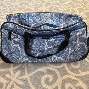 Scout Rolling Duffle Bag Luggage Blue Paisley